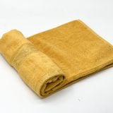  Khăn Tắm Màu Trơn KIBA Sz Nhỏ 50x100cm Chất Cotton Dày Dặn, Êm, Mềm, Thấm Hút Tốt, An Toàn Cho Da 