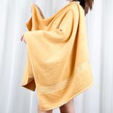  Khăn Tắm Màu Trơn KIBA Sz To 70x140cm Chất Cotton Dày Dặn, Êm, Mềm, Thấm Hút Tốt, An Toàn Cho Da 
