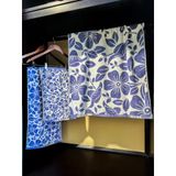  Bộ 3 Khăn Hoa Tắm Gội Mặt, Khăn Tắm Cỡ Lớn 70x140cm KIBA Chất Cotton Hữu Cơ, Êm, Mềm, Dày Dặn, Thấm Hút Tốt, An Toàn 