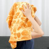  Khăn Tắm Hoa Văn Cỡ Vừa 50x100cm KIBA Cotton Kháng Khuẩn, Dày Dặn, Êm Mềm, Thấm Hút Tốt, An Toàn Cho Da, Phù Hợp Cho Bé 