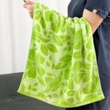  Khăn Tắm Hoa Văn Cỡ Vừa 50x100cm KIBA Cotton Kháng Khuẩn, Dày Dặn, Êm Mềm, Thấm Hút Tốt, An Toàn Cho Da, Phù Hợp Cho Bé 