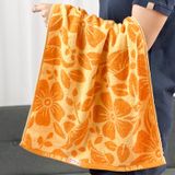  Khăn Tắm Hoa Văn Cỡ Vừa 50x100cm KIBA Cotton Kháng Khuẩn, Dày Dặn, Êm Mềm, Thấm Hút Tốt, An Toàn Cho Da, Phù Hợp Cho Bé 