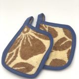  Lót Xoong Nồi Chống Nóng (02 chiếc) KIBA 2 Lớp Cotton Dày Dặn, Êm, Mềm, Cách Nhiệt Tốt 