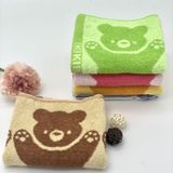  Combo 5c Khăn Mặt KIBA SZ Bé Hình 3 Chú Gấu Ngộ Nghĩnh Dễ Thương, Chất Cotton Thấm Hút Tốt, Mềm Mại, An Toàn Cho Da 