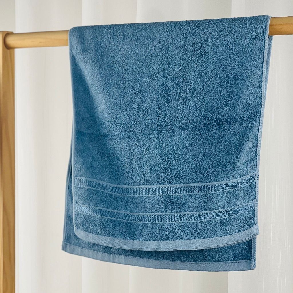  Khăn Gội Đầu, Lau Tóc, Quấn Tóc, Khăn Tắm Cỡ Nhỏ KIBA KT 34x75cm Sợi Tre Thấm Hút Vượt Trội, Bề Mặt Khăn Mềm, Mượt 