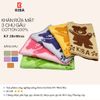  Combo 5c Khăn Mặt KIBA SZ Bé Hình 3 Chú Gấu Ngộ Nghĩnh Dễ Thương, Chất Cotton Thấm Hút Tốt, Mềm Mại, An Toàn Cho Da 