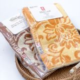  Combo 2 Chiếc Khăn Mặt KIBA Cotton, Giá Tốt, Họa Tiết Hoa Văn Phối 5 Màu, 3 Size (28x48cm;30x45cm,32x49cm) 