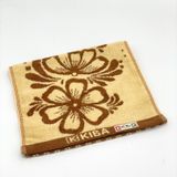  Khăn Mặt KIBA Họa Tiết Hoa Mai KT 28x48cm, Chất Cotton Êm, Mềm, Dày Dặn Thấm Hút Tốt, An Toàn Cho Da 