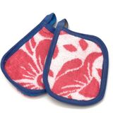  Lót Xoong Nồi Chống Nóng (02 chiếc) KIBA 2 Lớp Cotton Dày Dặn, Êm, Mềm, Cách Nhiệt Tốt 