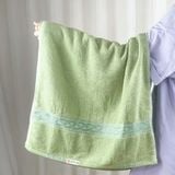  Khăn Tắm Màu Trơn KIBA Sz Nhỏ 50x100cm Chất Cotton Dày Dặn, Êm, Mềm, Thấm Hút Tốt, An Toàn Cho Da 