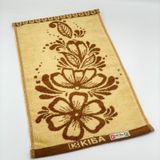  Khăn Mặt KIBA Họa Tiết Hoa Mai KT 28x48cm, Chất Cotton Êm, Mềm, Dày Dặn Thấm Hút Tốt, An Toàn Cho Da 