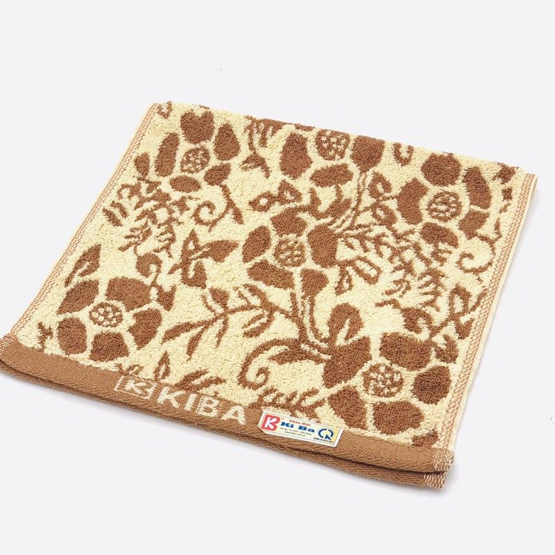  Khăn Mặt KIBA Họa Tiết Hoa Hồng Dây Cỡ Bé 28x48cm, Chất Cotton Êm, Mềm, Dày Dặn Thấm Hút Tốt, An Toàn Cho Da 