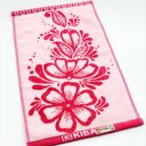  Khăn Mặt KIBA Họa Tiết Hoa Mai KT 28x48cm, Chất Cotton Êm, Mềm, Dày Dặn Thấm Hút Tốt, An Toàn Cho Da 