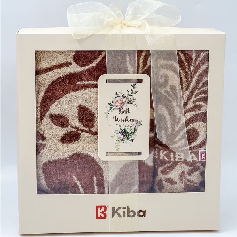  Hộp khăn quà tặng KIBA ngày Lễ, Tết sang trọng, trang nhã, thiết thực 
