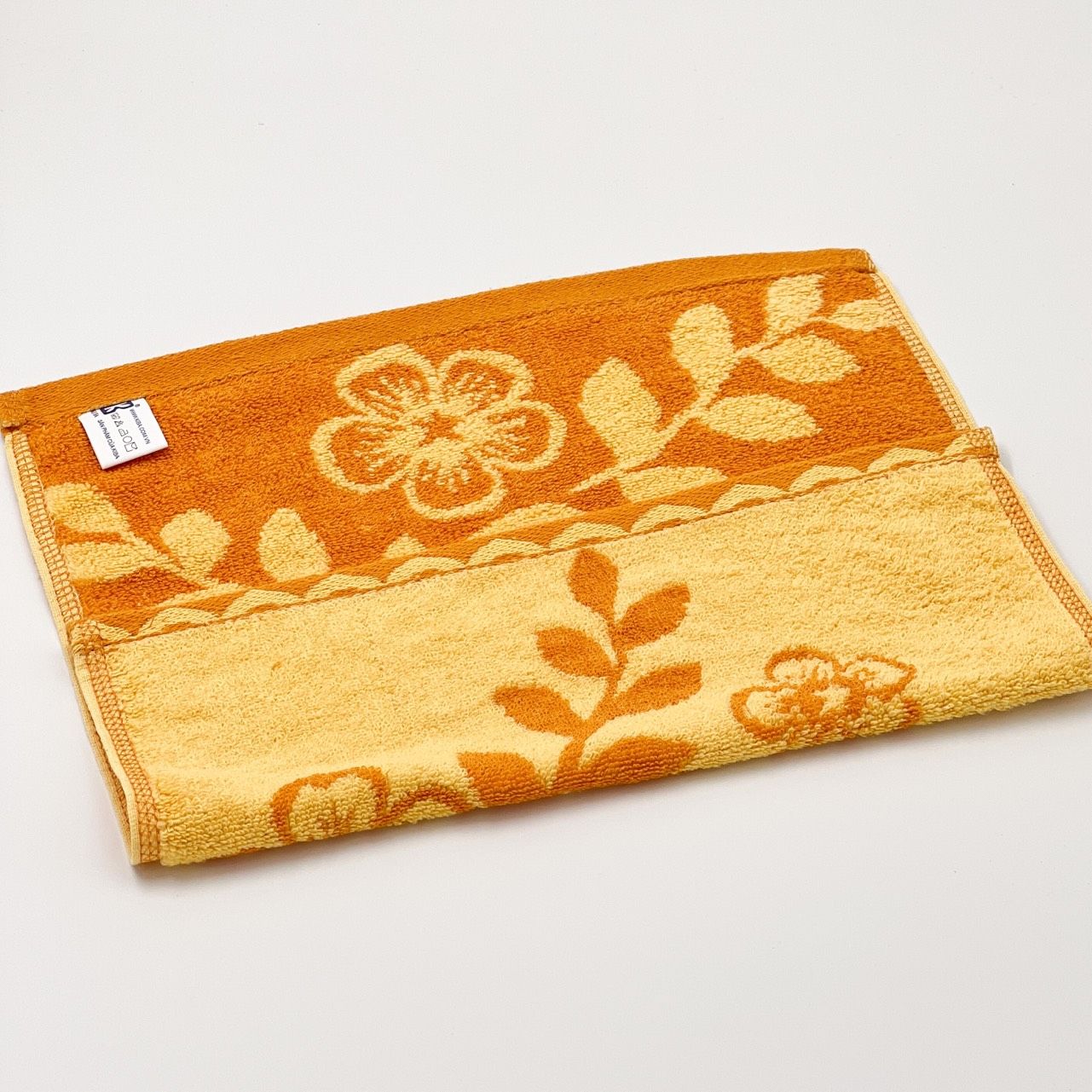  Khăn Mặt Vuông KIBA Cỡ 34x34cm,Chất Liệu Cotton Dày Dặn, Thấm Hút Tốt, Họa Tiết Hoa Mai Nhiều Màu 