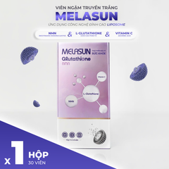 01 Hộp - Viên Ngậm Truyền Trắng Melasun