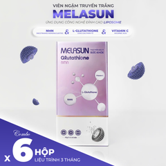 Combo 06 Hộp - Viên Ngậm Truyền Trắng Melasun