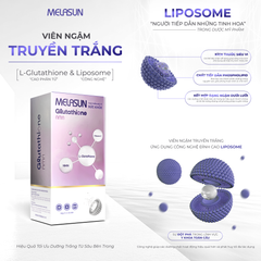Combo 03 Hộp - Viên Ngậm Truyền Trắng Melasun