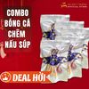  Deal hời - Combo bóng cá chẽm nấu súp bào ngư vi cá, tiềm gà - Sea bass fish maw for soup 