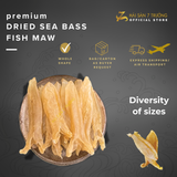  Bóng Cá Chẽm Thượng Hạng - Sea bass fish maw 