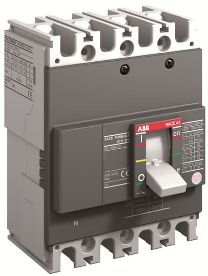  Cầu dao tự động dạng khối MCCB ABB A1A 4P 63A 10kA 
