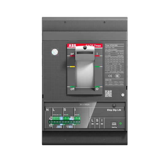  Cầu dao tự động dạng khối XT5S 630A 3P 50KA Ekip Dip LS/I 1SDA100425R1 