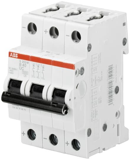  Cầu dao tự động MCB ABB 3P 40A 6KA 