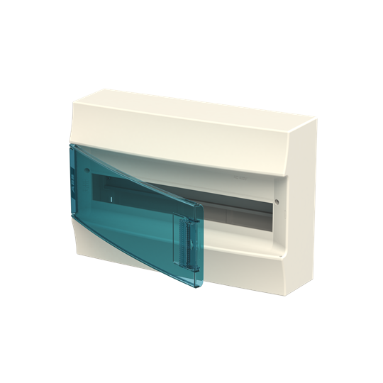 TỦ ĐIỆN DÂN DỤNG 18 ĐƯỜNG IP41, TRẮNG-LOẠI LẮP NỔI