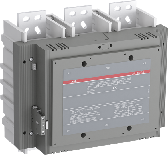 KHỞI ĐỘNG TỪ ABB 3P 1030A AC3 1NO+1NC, 100-250VAC/DC AF1650-30-11
Công tắc tơ loại AF1650-30-11