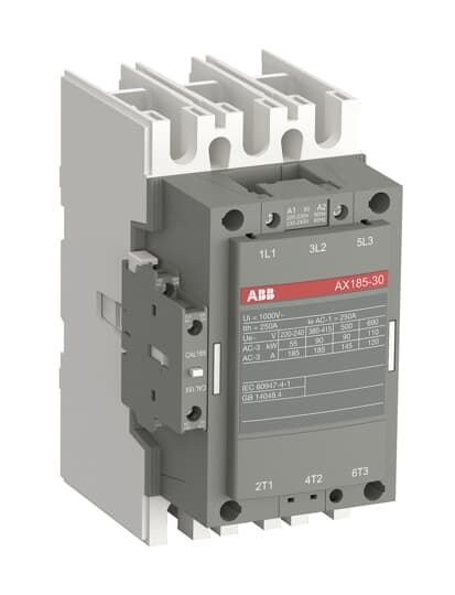 KHỞI ĐỘNG TỪ ABB 3P 185A 220VAC ( AX185-30-11)
Công tắc tơ loại AX185-30-11-80