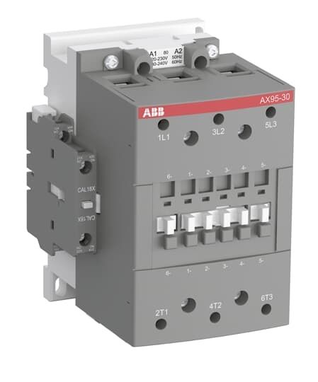 KHỞI ĐỘNG TỪ ABB 3P 150A 220VAC (AX150-30-11)
Công tắc tơ loại AX150-30-11-80