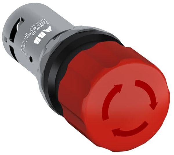 NÚT NHẤN KHẨN MÀU ĐỎ 1NO+1NC Ø30MM XOAY NHẢ CE3T-10R-11
Nút nhấn dừng khẩn cấp của công tắc loại CE3T-10R-11