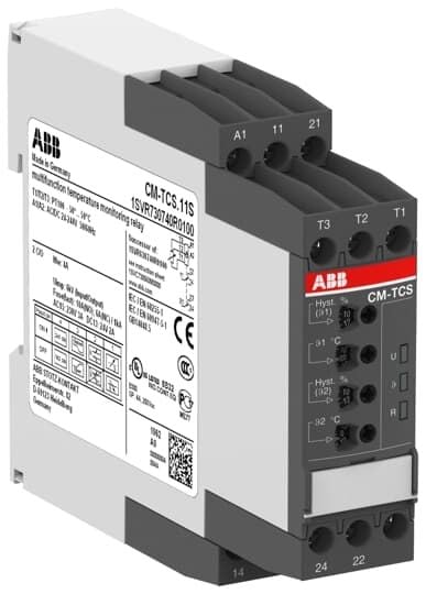 RỜ LE GIÁM SÁT NHIỆT ĐỘ 0…+100°C, 24VAC/DC CM-TCS.22S