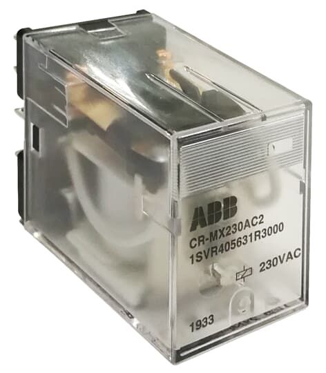 RỜ LE KIẾNG 2C/O 24VDC 7A CÓ ĐÈN LED CR-MX024DC2L