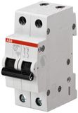  Cầu dao tự động MCB ABB 2P 6A 4.5KA (SH202L-C6) 2CDS242001R0064 