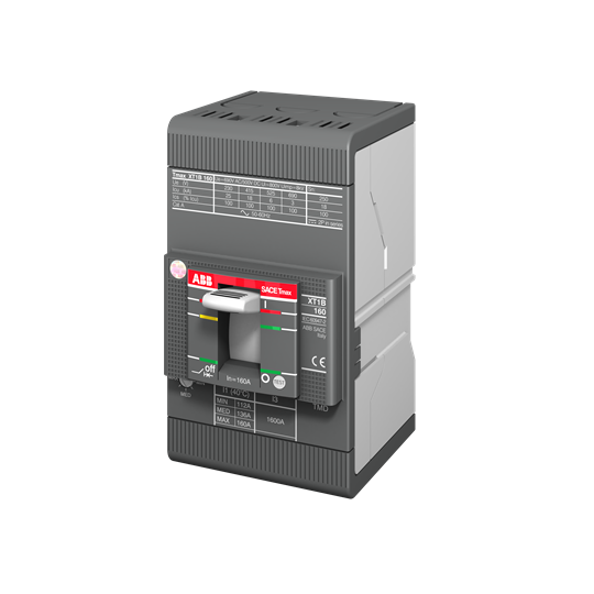  Cầu dao tự động dạng khối ABB MCCB XT4H 3P 250A 70KA 1SDA068345R1 