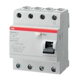  Cầu dao chống giật ABB 4P 25A 100MA (FH204 AC-25/0.1) 