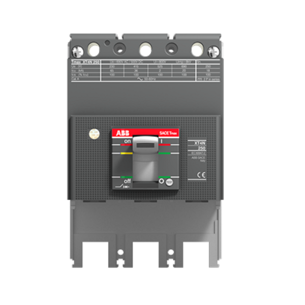  Cầu dao tự động dạng khối ABB MCCB XT4L 3P 250A 120KA LSI 