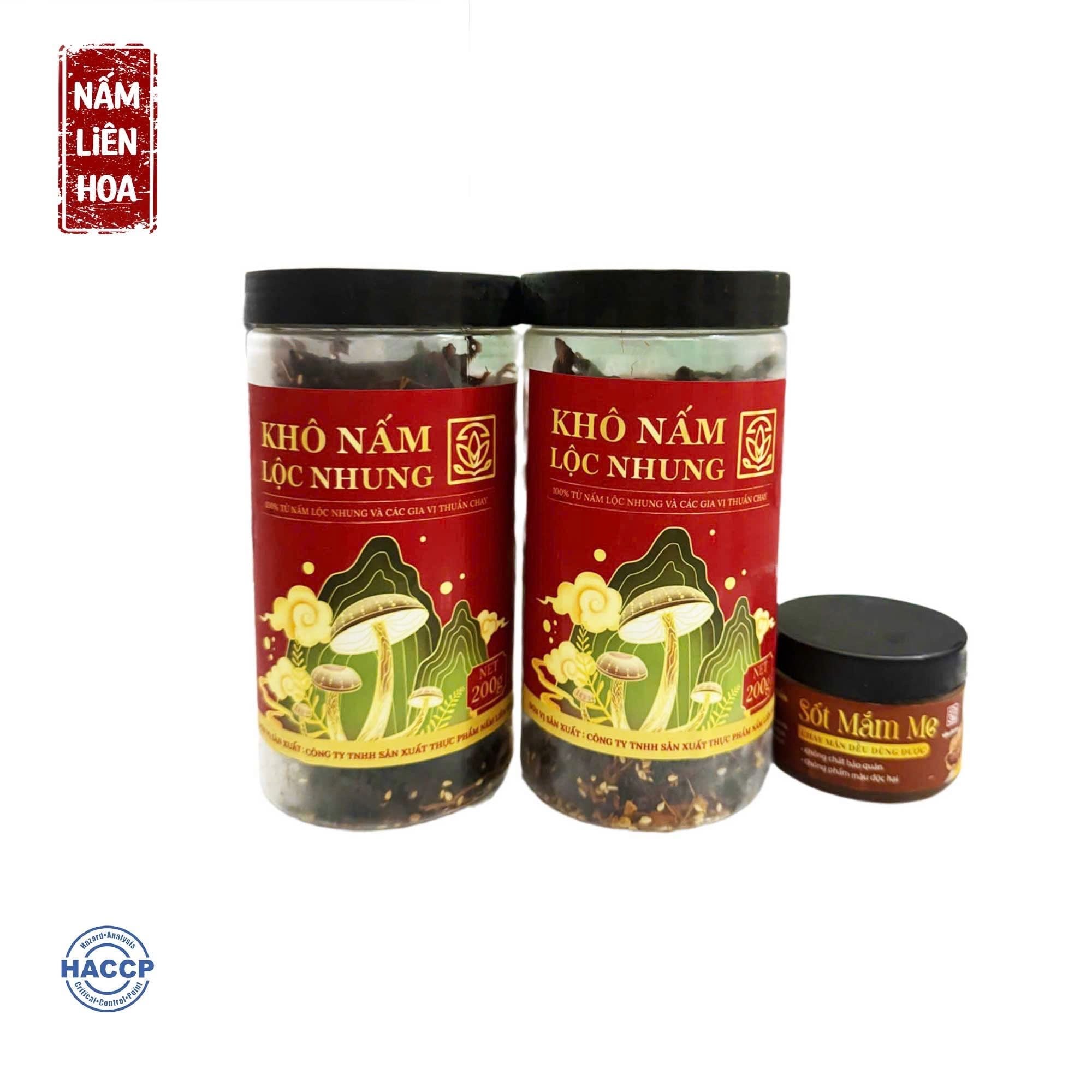  Khô Nấm Lộc Nhung Sốt Mắm Me 