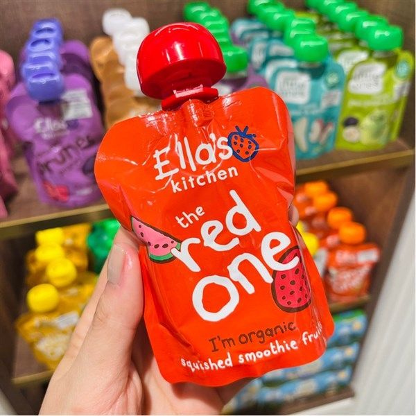 HOA QUẢ NGHIỀN VỊ DƯA LƯỚI VÀ DỪA ELLA’S KITCHEN THE WHITE ONE 90G UK