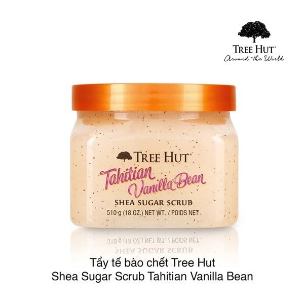 Tẩy tế bào chết Tree Hut Tahitian Vanilla Bean 510g