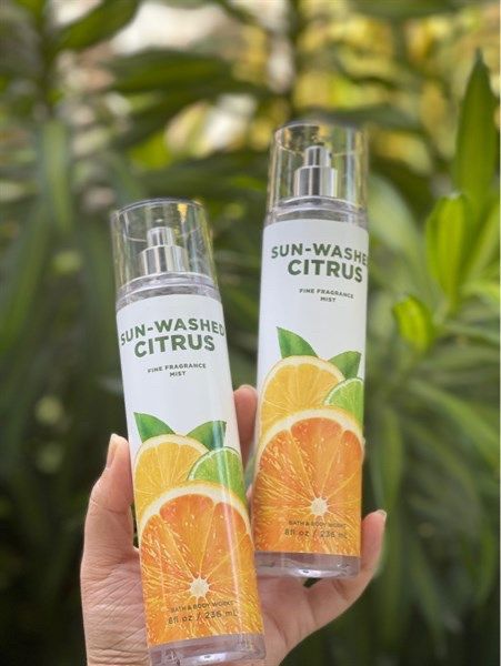 XỊT THƠM BATH & BODY WORKS SUN WASSHED CITRUS FINE FRAGRANCE MIST 236ML
