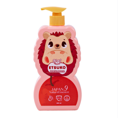 Sữa Tắm Gội Dưỡng Ẩm Kháng Khuẩn ETSUKO Hương Táo Fuji Nhật 400ml