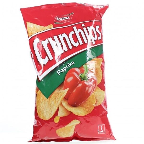 Snack khoai tây CRUNCHIPS Paprika (100g)