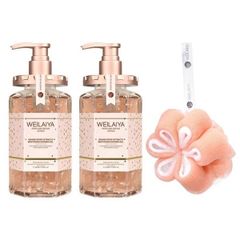 Sữa Tắm Trắng Da Cánh Hoa Hồng Damask Weilaiya Grand Rose Extracts Whitening Shower Gel (450ml)