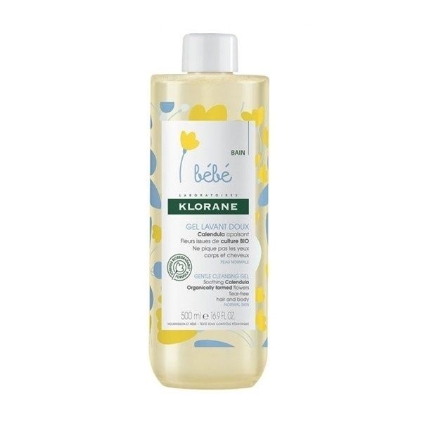 SỮA TẮM GỘI CHO BÉ KLORANE BÉBÉ GENTLE CLEANSING GEL 500ML