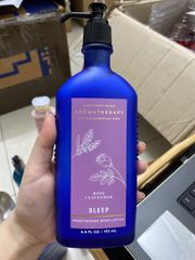 SỮA/KEM DƯỠNG THỂ BATH & BODY WORKS ROSE & LAVENDER SLEEP BODY LOTION