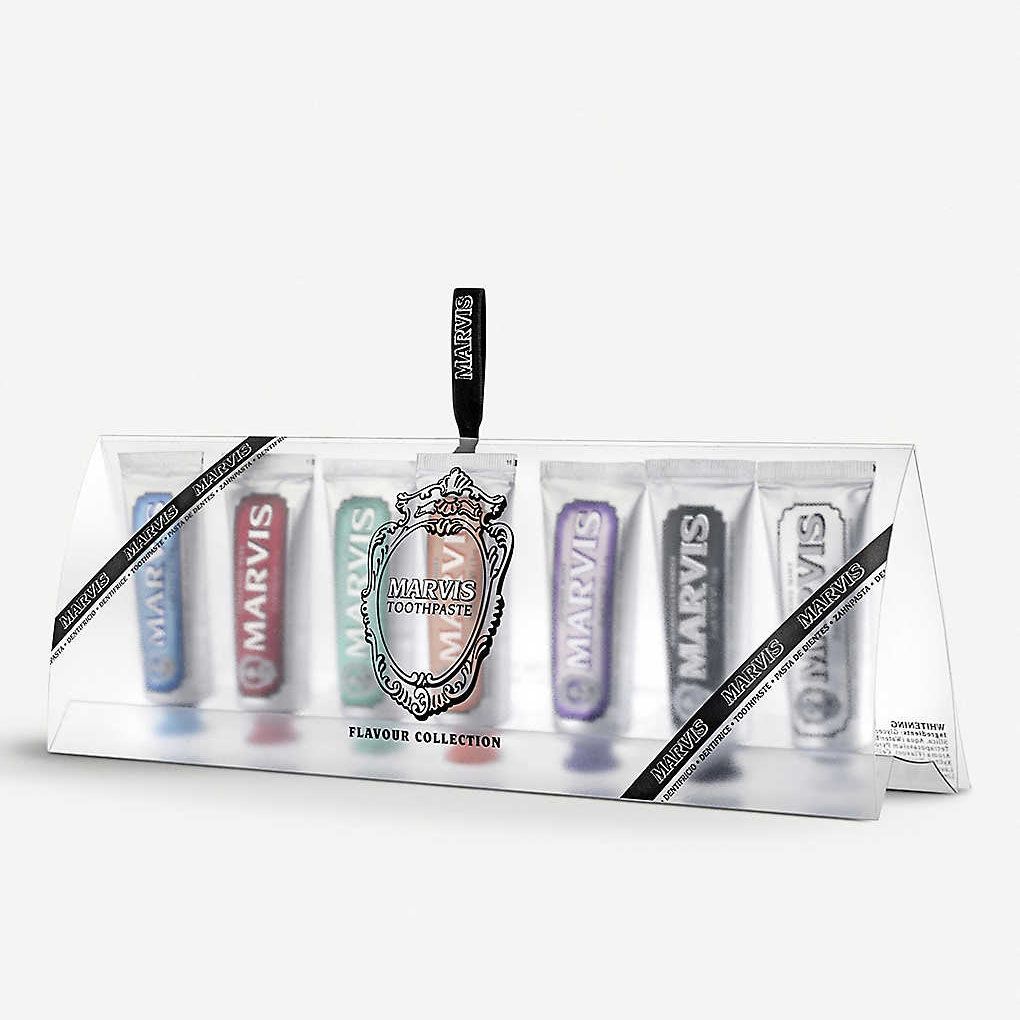 Set 7 Tuýp Kem Đánh Răng Marvis Travel With Flavour 25ml