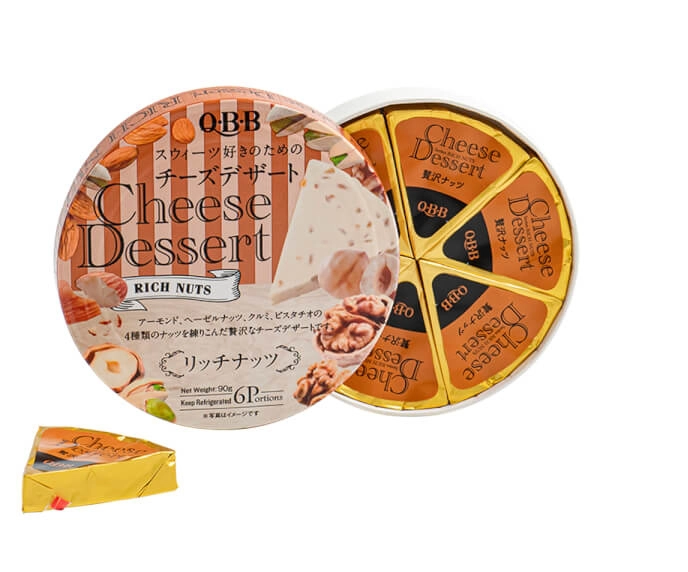 Phô Mai QBB Cheese Dessert Vị Rich Nuts (90g)