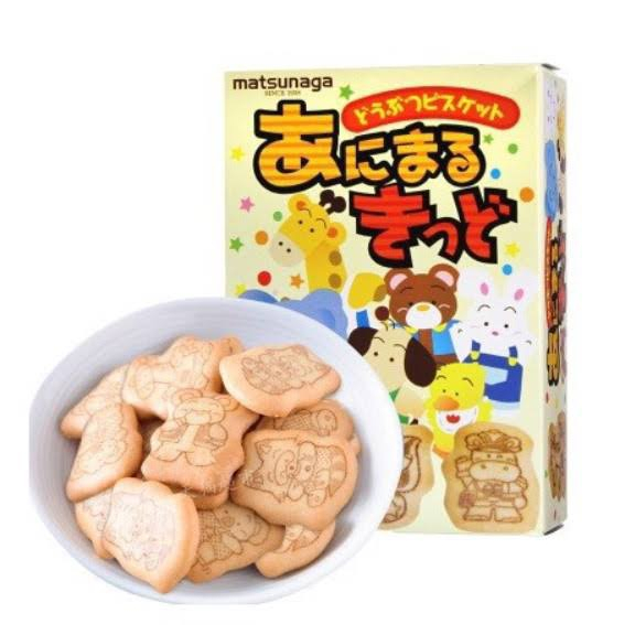 Bánh Ăn Dặm Hình Thú Matsunaga (25g)